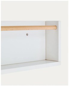 Biała półka dziecięca z litego drewna bukowego 64 cm Shantal – Kave Home