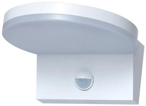 Rabalux 77120 -LED Kinkiet zewnętrzny z czujnikiem BATIDA LED/9W/230V IP54 biały