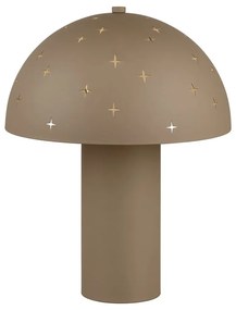 Brązowa lampa stołowa (wys. 32,5 cm) Seta – Trio