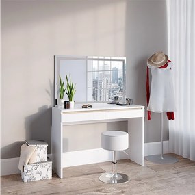 Stół o jamierze biały 120x41.8x83 emma