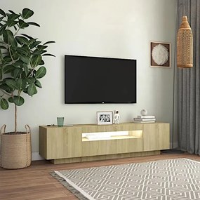 Szafka RTV w kolorze dębu sonoma - Dobix