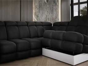 Narożnik TOLLO XL Prawostronny Elektryczna regulacja Tkanina SOLAR 99 WERSAL