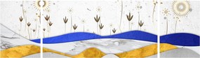 Obraz - Złote Góry (170x50 cm)