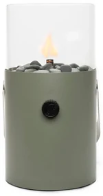 Oliwkowa lampa gazowa Cosi Original, wys. 30 cm