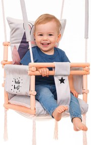 Huśtawka domowa, ogrodowa dla dzieci 3w1 L7-B13