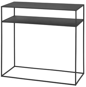 Czarna metalowa konsola 35x85 cm Fera – Blomus