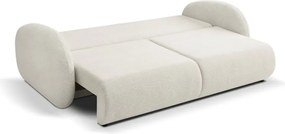 Sofa LOOP z funkcja spania i pojemnikiem BRUDNA BIEL RAVEN 22