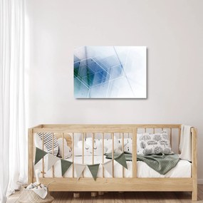 Obraz na szkle - Kształty geometryczne (70x50 cm)