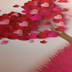 Obraz drzewa serca (125x70 cm)