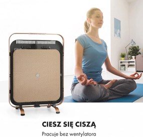 Klarstein HeatPal 1300W 13–25m² Promiennik podczerwieni Czarny