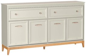 Kaszmirowa skandynawska komoda na nóżkach K6-G13