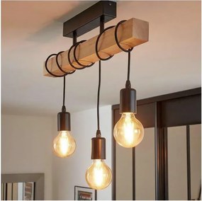 Eglo 43511 - LED Przysufitowy żyrandol TOWNSHEND 3xE27/60W/230V