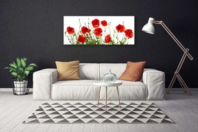 Obraz canvas na ścianę Polne Maki w Rozkwicie