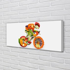 Zdjęcie na płótnie Artystyczna Postać z Warzyw