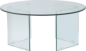 Stolik kawowy z hartowanego szkła - ADAMO