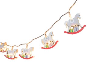 Girlanda LED, koniki na biegunach