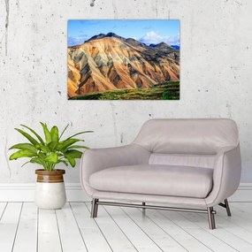 Obraz na szkle - Landmannalaugar (70x50 cm)