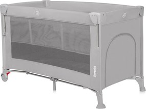 Lionelo - Łóżeczko turystyczne 3 w 1 ELLEN Szary Beton