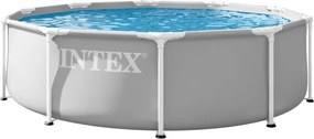 Basen ogrodowy stelażowy 305 cm Intex 700-ND - niski basen okrągły dla dzieci