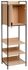 Szafa otwarta w naturalnym kolorze 60x190x48 cm Armarios – Casa Selección