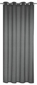 Antracytowa zasłona 140x245 cm Struktura Uni – Sehlbach