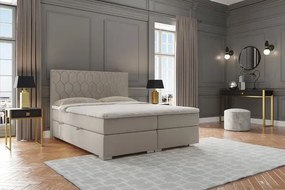 Łóżko małżeńskie boxspring Kallis 160x200 - 32 kolory