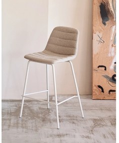 Beżowe hokery zestaw 2 szt. 92,5 cm Zunilda – Kave Home