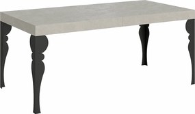 Stół rozkładany Paxon Cashmere 200/304x90 cm z nogami w kolorze antracytowym