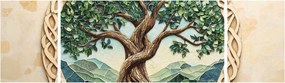 Obraz – Splecione drzewo życia (170x50 cm)