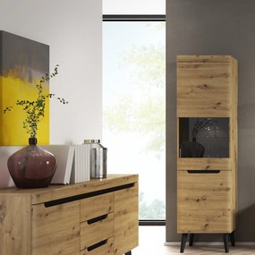Witryna NORDICO 197 x 53 cm stojąca