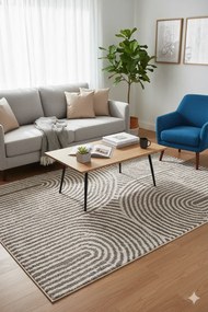 Prostokątny miękki dywan w nowoczesnym stylu S9-L83