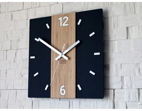 Zegar na ścianę nowoczesny do salonu sypialni cichy kwadratowy efektowny