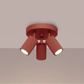 Brilagi - LED oprawa punktowa CRESTO 3xGU10/10W/230V czerwona