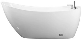 Wanna wolnostojąca NATALIA - 1-osobowa - 75 x 170 x wys.73 cm - 282 l - kolor biały