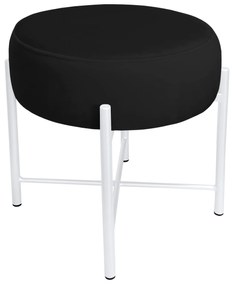 Taboret Pola noga metalowa biała MG19