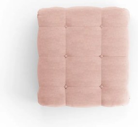 Jasnoróżowy podnóżek Ferento – Cosmopolitan Design