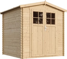 Drewniany domek narzędziowy ogrodowy - M343F