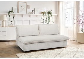 Beżowa sztruksowa rozkładana sofa 184 cm Isadora – Bobochic Paris