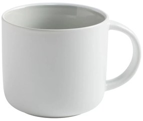 Biały kubek porcelanowy z szarym wnętrzem Maxwell &amp; Williams Tint, 440 ml