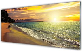 Panel nad blat kuchenny Słoneczny Dzień Nad Morzem