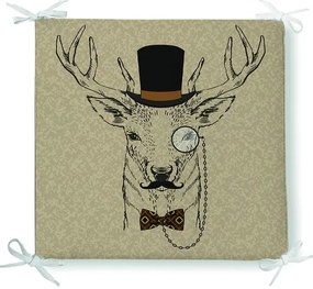 Poduszka na krzesło z domieszką bawełny Minimalist Cushion Covers Agent, 42x42 cm