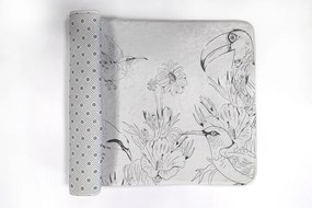 Dywanik pod prysznic Dywanik pod prysznic Linie Ptaki