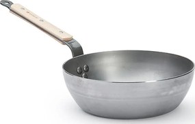 De Buyer 5714.24 - Głęboka patelnia MINERAL B BOIS 24 cm