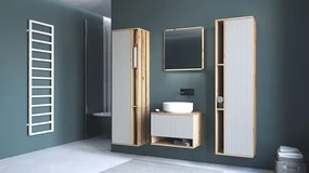 Dostawka do słupka łazienkowego dąb artisan R7-M01