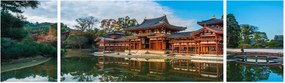Obraz - Świątynia Byodo-in, Japonia (170x50 cm)