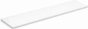 Półka z laminowanej płyty wiórowej do ELEMENT SYSTEM, 1200 x 200 mm, biała