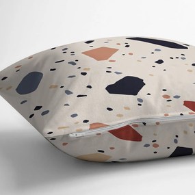 Poszewka na poduszkę 43x43 cm Cracked Terrazzo – Mila Home