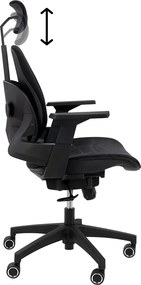 Ergonomiczne krzesło biurowe z regulacjami Ventiler