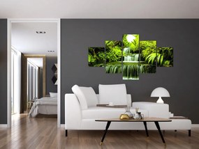 Obraz - Indonezyjskie wodospady (125x70 cm)