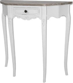 Konsola 80x80x30 cm biała Rimini RIW033